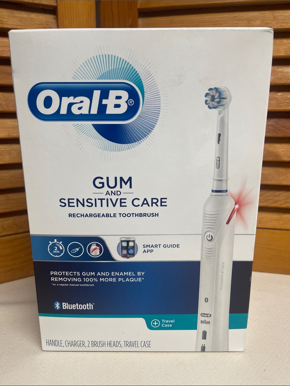 Oral-B Gum & Sensitive Care Rechargeable Toothbrush - White